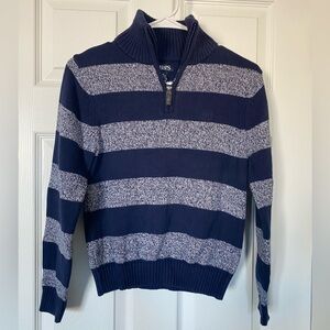 Chaps Kids Navy Striped Sweater